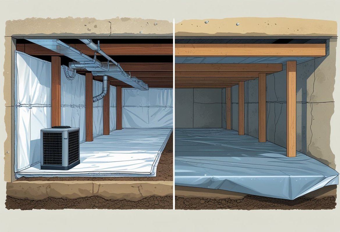 Crawl Space Encapsulation vs. Moisture Barrier: Which Is Right for Your Home?