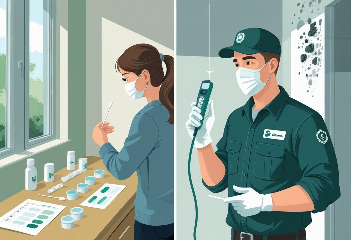 DIY Mold Kits vs. Professional Mold Testing: Key Differences and What to Expect