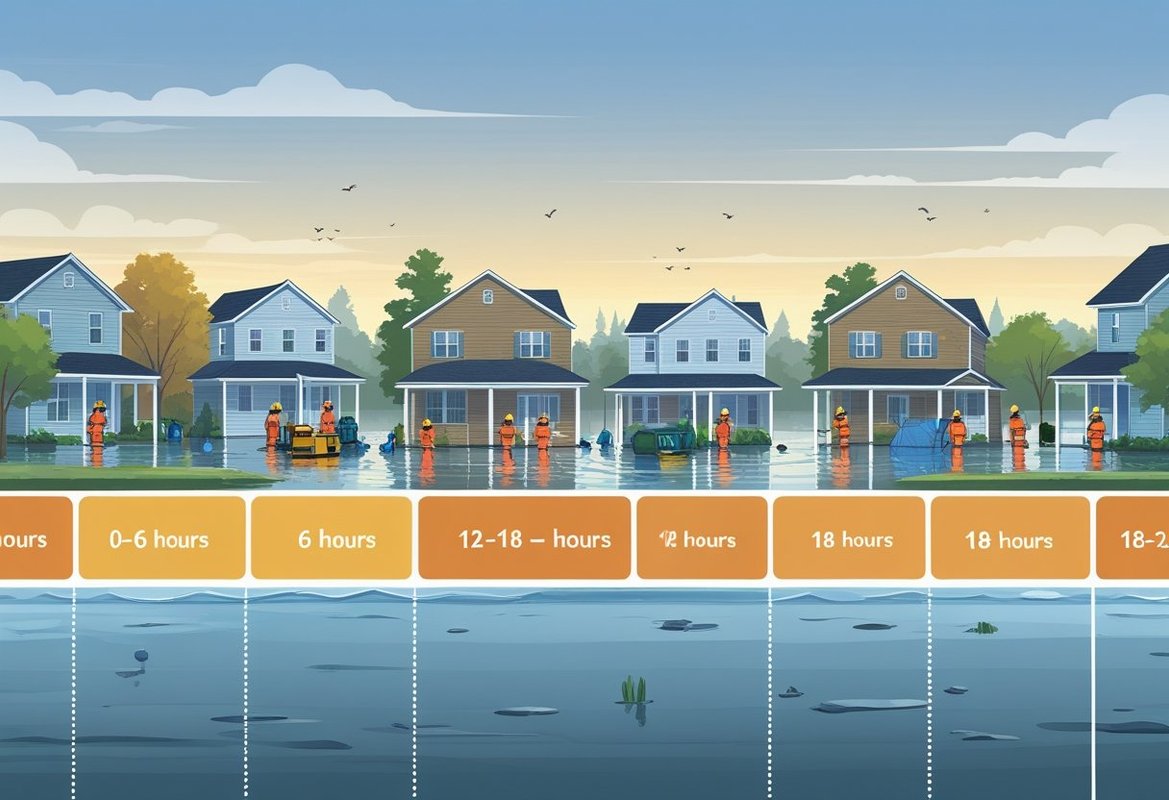 The Critical First 24 Hours: A Timeline for Flood Cleanup and Essential Recovery Steps