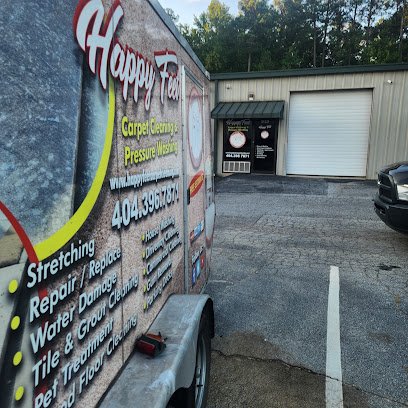 Happy Feet Carpet Cleaning logo